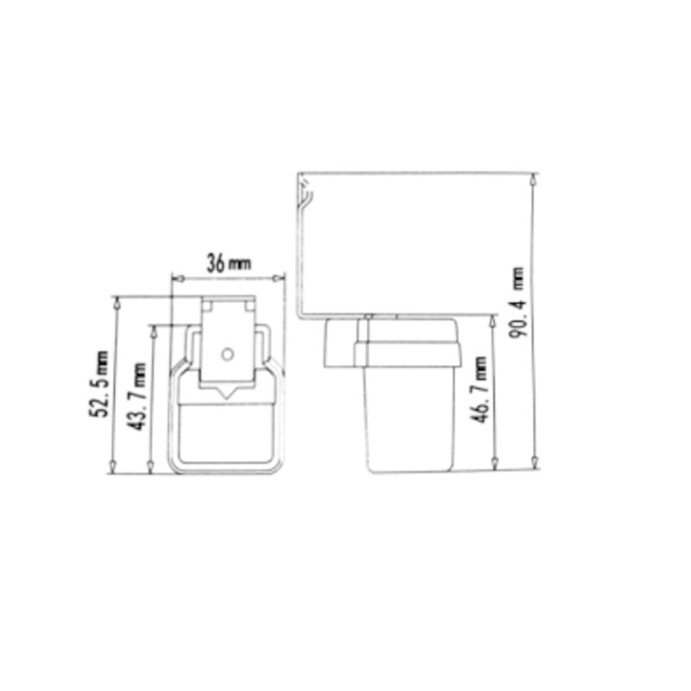 Sensore crepuscolare per lampade e faretti 6A per interno ed esterno protezione IP44 interruttore - enzoled