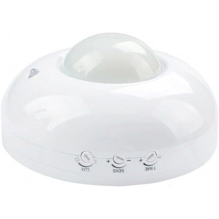 Sensore di movimento per fari lampade 1200 watt con rilevatore di movimenti rileva presenza 360° - enzoled