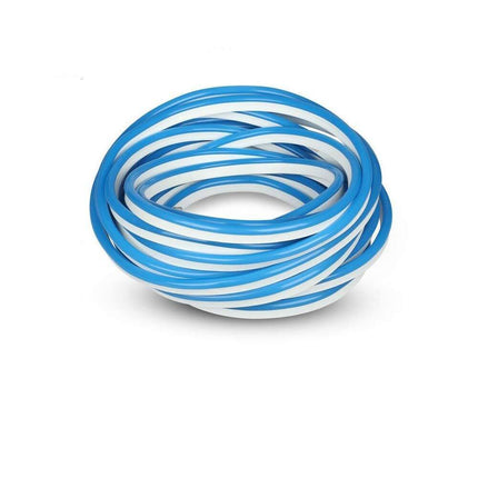 Strip led neon flex striscia curvabile modellabile 600 led decorativa 5 metri varie colorazioni di luce - enzoled