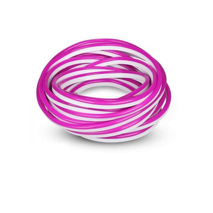 Strip led neon flex striscia curvabile modellabile 600 led decorativa 5 metri varie colorazioni di luce - enzoled