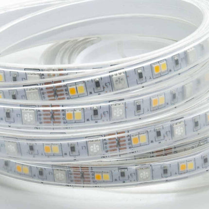 Strip led Smart rgb ww 5050 5 metri controllo app telecomando striscia led wi fi dimmerabile 12v - enzoled
