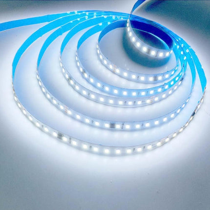 Strip striscia indirizzabile 600 led 61 watt 24v bobina da 5 mt con telecomando regolatore vari effetti luce fredda 6500k naturale 4000k calda 3000k - enzoled