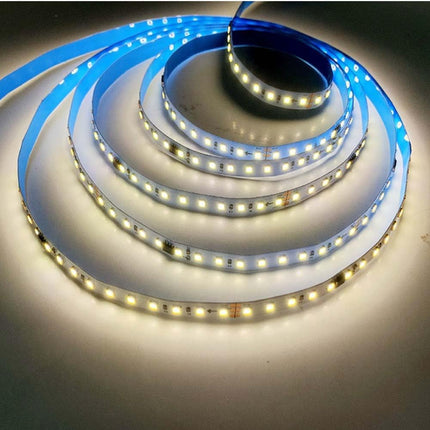 Strip striscia indirizzabile 600 led 61 watt 24v bobina da 5 mt con telecomando regolatore vari effetti luce fredda 6500k naturale 4000k calda 3000k - enzoled