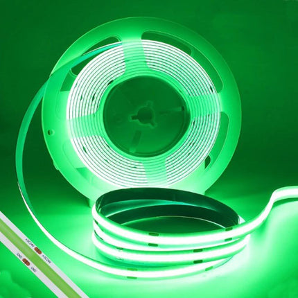 Strip led cob 24v strisci bobina 5 metri 50 watt 1600 lumen illuminazione per soggiorno cucina opne space - enzoled