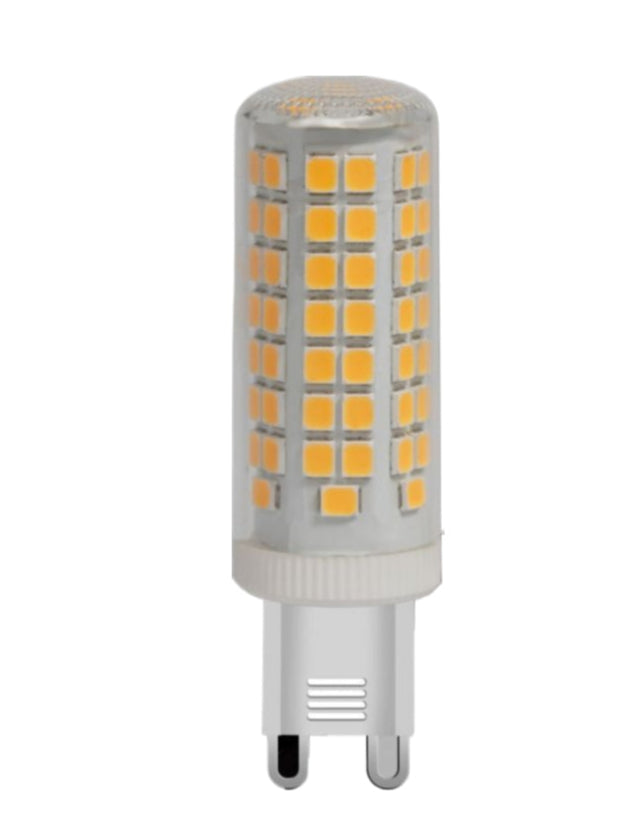 Luce LED G9 6W 4000K - corpo in ceramica, luce neutra per interni moderni enzoled
