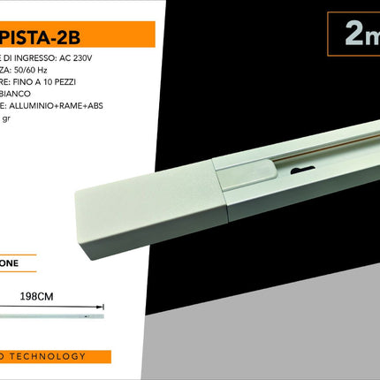 Plafoniera a led per esterno lampada neon tubo da soffitto 36 watt 120 cm impermeabile IP65 luce fredda 6500k enzoled