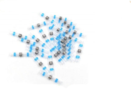 50 Connettori di Giunzione Isolati Autosaldanti a Caldo IP67 per Cavi 1.5-2.5mm² – Connettori Impermeabili enzoled