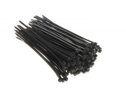 500 Fascette Stringicavo Autobloccanti in Nylon Nero 3.6x150mm – Fissacavi Resistenti per Cavi Elettrici, Elettricisti, Fai da Te enzoled