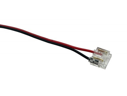 10 Connettori Alimentazione 2 Pin per Striscia LED Monocolore 10mm – Collegamento Rapido Senza Saldatura enzoled