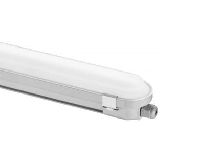 Tubo LED Plafoniera Lineare Universo 60cm Linkabile 18W - SMD Philips, IP66, CCT 4000K/5000K/6500K Selezionabil enzoled