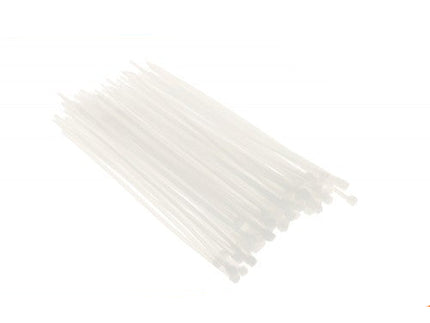 500 Fascette Stringicavo Autobloccanti in Nylon Bianco 3.6x150mm – Fissacavi Resistenti per Elettricisti e Fai da Te enzoled