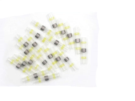 50 Connettori Giunzione Autosaldanti Isolati IP67 per Cavi 4-6mm² – Impermeabili a Caldo enzoled