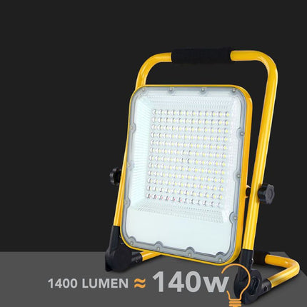 Faro da lavoro a led 50 watt faretto ricaricabile usb portatile emergenza IP65 luce fredda 6500k enzoled