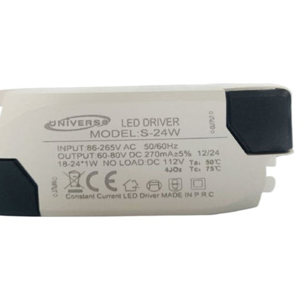 Alimentatore per pannelli LED 24W - Trasformatore per plafoniere e luce a soffitto | Alta efficienza e durata enzoled