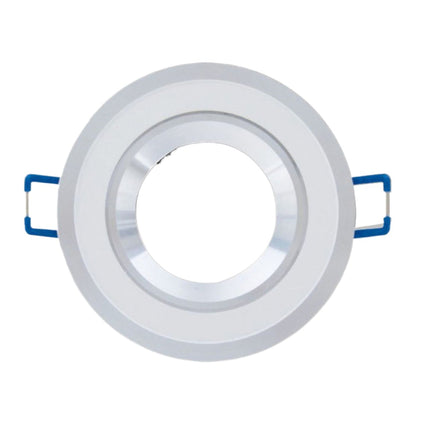 Supporto Proiettore Bianco 72mm in Alluminio per Lampade LED enzoled