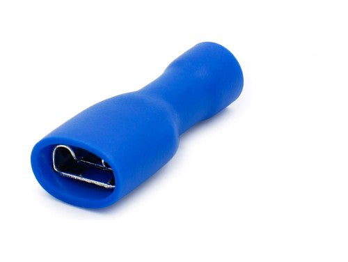 50 Terminali Capicorda Femmina Isolati FDFD2-250 Blu per Cavi 1.5-2.5mm² – Connettori Elettrici enzoled