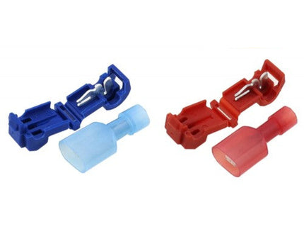 20 Connettori Giunzione Rubacorrente Isolati per Cavi 0.5-1.0mm² e 0.75-2.5mm² – Connessioni Elettriche Sicure enzoled