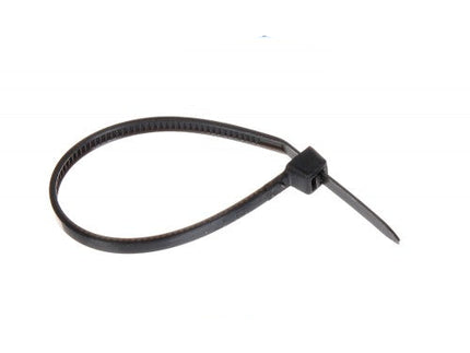 500 Fascette Stringicavo Autobloccanti Nylon Nero 2.5x100mm – Fissacavi Resistenti per Cavi Elettrici, Elettricisti, Fai da Te enzoled