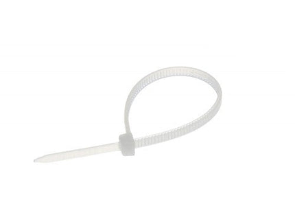 500 Fascette Stringicavo Autobloccanti in Nylon Bianco 2.5x100mm – Fissacavi Resistenti per Elettricisti e Fai da Te enzoled
