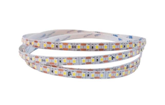 Strisce LED 24V 4000K (luce neutra) - 5m 120 LED/m, PVC flessibile - Illuminazione a fascia continua enzoled