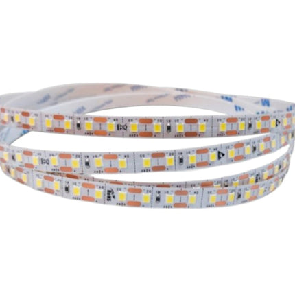 "Strisce LED 24V 3000K (luce calda) - 50m 120 LED/m, PVC flessibile 8mm - Fascia continua per interni enzoled