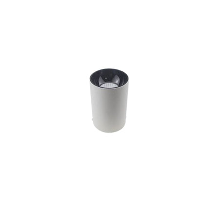 Lampada Soffitto 20W 3000K Bianca in Alluminio - Illuminazione Calda e Compatta per Casa e Negozio enzoled