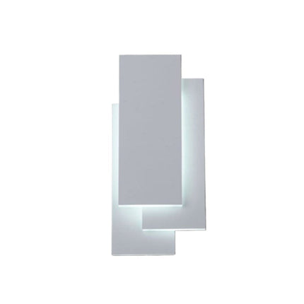 Luce da Parete Artistica 12W 13000K-6500K - Applique Bianca in Alluminio per Interni enzoled