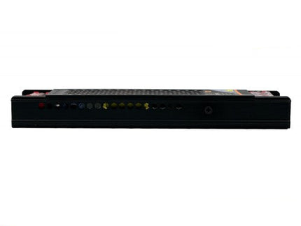 Alimentatore Slim 12V 16.6A 200W Stabilizzato per Interno 2 Uscite con Morsetti a Vite, Metallo enzoled