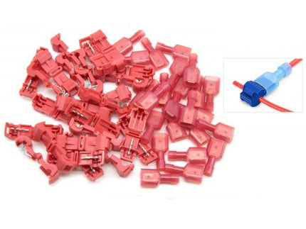 20 Connettori Giunzione Rubacorrente Isolati per Cavi 0.5-1.0mm² e 0.75-2.5mm² – Connessioni Elettriche Sicure enzoled