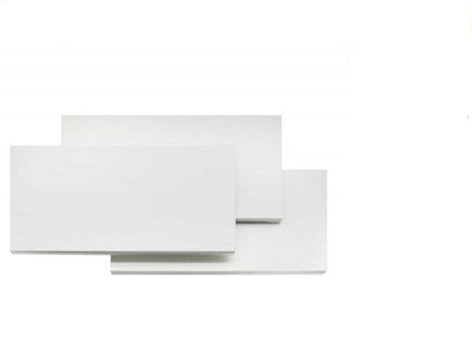 Luce da Parete Artistica 12W 13000K-6500K - Applique Bianca in Alluminio per Interni enzoled