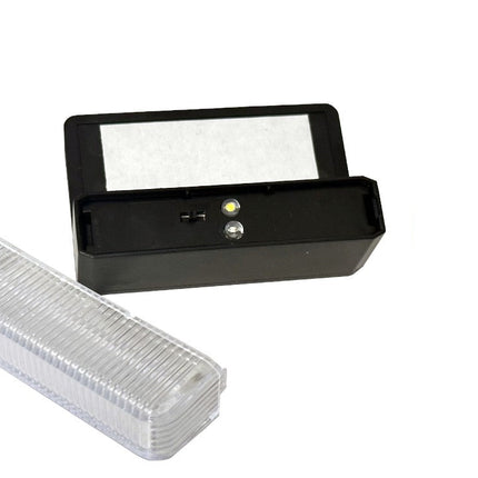 Luci da Gradino Solari con Sensore IRGB-3000K - Segnapasso in ABS per Esterni enzoled