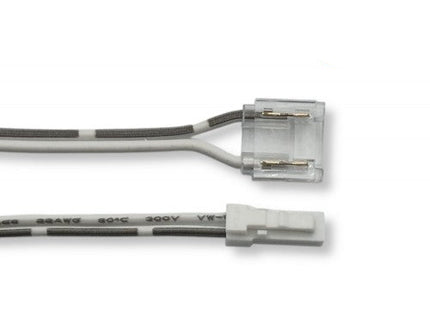 Cavo di Connessione per Alimentatore Serie QS e Strisce LED Monocolore 12–24V, Larghezza 8mm – Connettore LED a Bassa Tensione enzoled