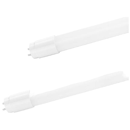 Tubo LED T8 18W 6500K - 1980 Lumen in vetro e PC | Luce bianca fredda per uffici e magazzini enzoled