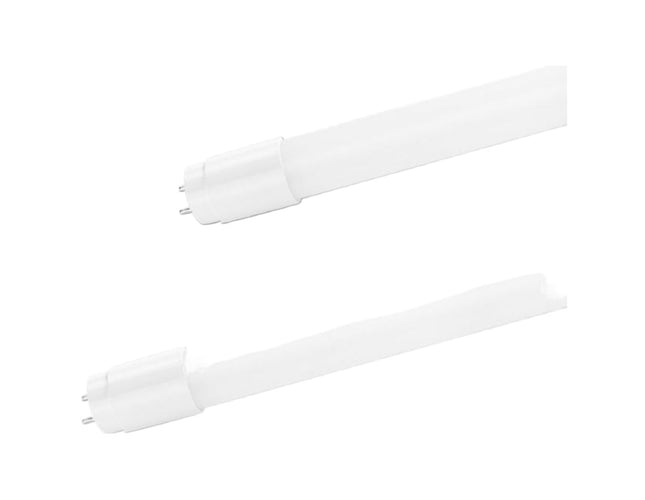 Tubo LED T8 18W 6500K - 1980 Lumen in vetro e PC | Luce bianca fredda per uffici e magazzini enzoled
