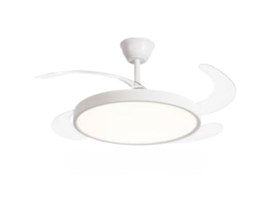 Ventilatore LED Universo 30W - 40W Lampada LED 3IN1, Cambia Colore, Telecomando per Illuminazione e Raffreddamento enzoled