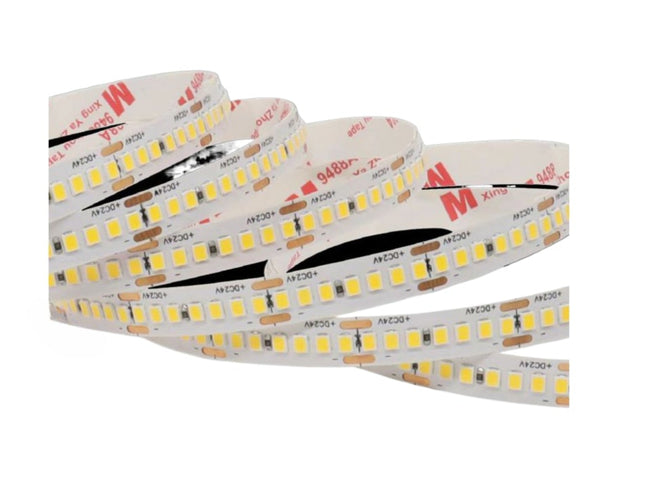 Strisce LED 24V 6500K (bianco freddo) - 50m 240 LED/m, 21W/m - PVC flessibile ad alta densità enzoled