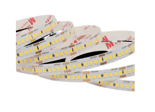 Strisce LED 24V 4000K (luce neutra) - 5m 240 LED/m, PVC nudo - Illuminazione ad alta densità enzoled