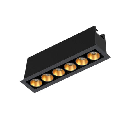Lampada da Soffitto per Ufficio Bianca 10W 6000K, Materiale Alluminio - Luce Fredda Efficiente enzoled