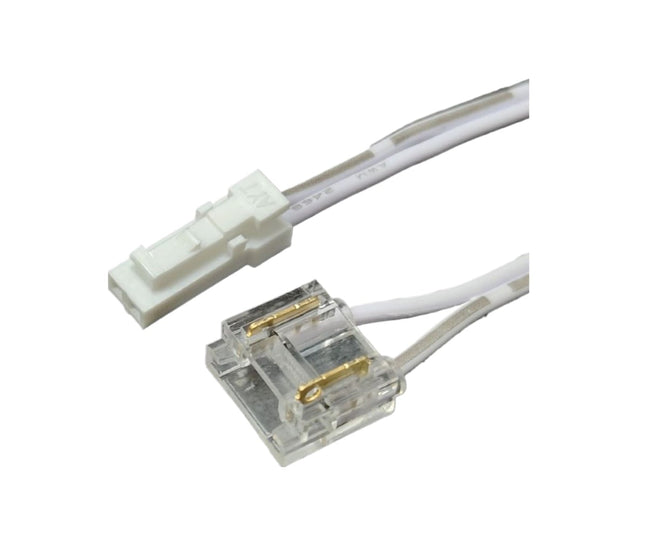 Cavo di Connessione per Alimentatore Serie QS e Strisce LED Monocolore 12–24V, Larghezza 8mm – Connettore LED a Bassa Tensione