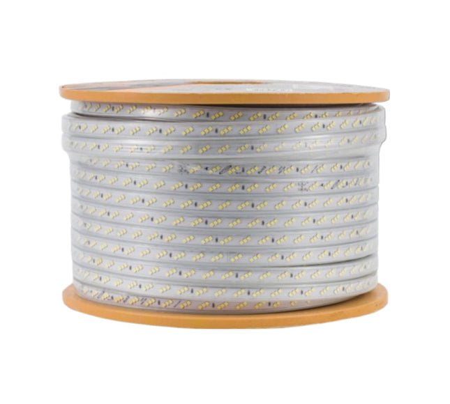 Strisce LED alta tensione senza fili 3000K (luce calda) - 180 LED/m, PVC flessibile - Illuminazione professionale enzoled
