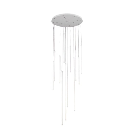 LAMPADARIO DA SOFFITTO/105W/6500K/BIANCO - enzoled