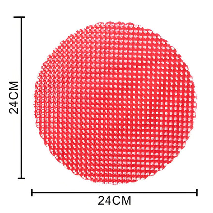 VELI PER BOMBONIERE in Tulle Rotondo 24CM Misto Colori - Set da 12 Confezioni