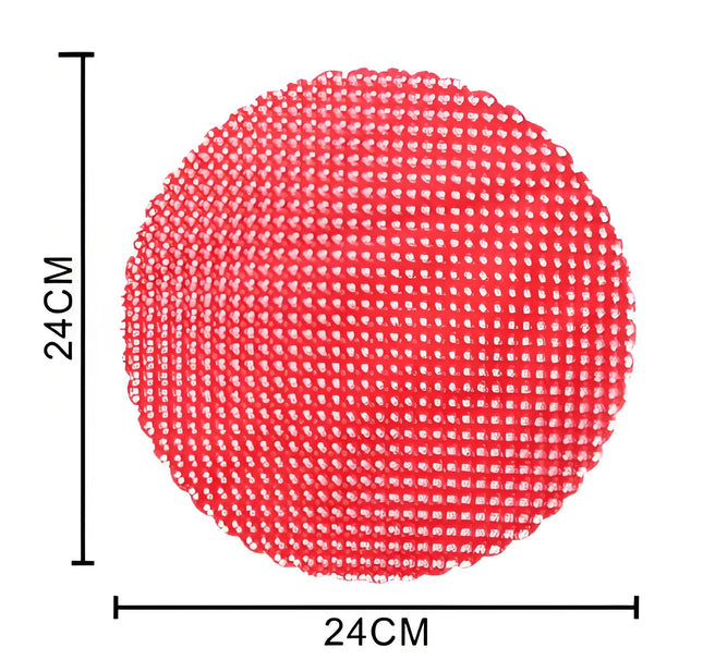 VELI PER BOMBONIERE in Tulle Rotondo 24CM Misto Colori - Set da 12 Confezioni
