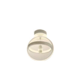 Lampadario da Soffitto 22W 3000K, Design Moderno Bianco con Materiali Compositi - Ideale per Interni Accoglienti enzoled