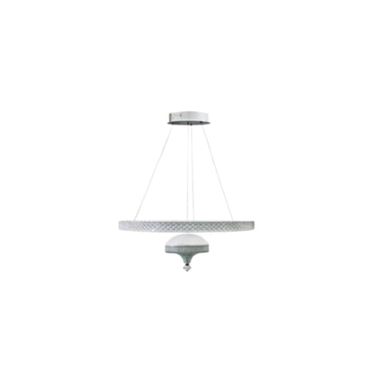 Lampada da Soffitto LED 50W 6500K Bianco - Alluminio + PC - Illuminazione Fredda e Potente per Interni Moderni enzoled