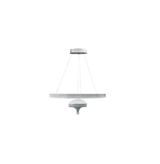 Lampada da Soffitto LED 50W 6500K Bianco - Alluminio + PC - Illuminazione Fredda e Potente per Interni Moderni enzoled