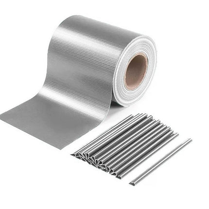 Strisce Frangivento Balcone Ringhiera Cancello PVC 19x35m Privacy e Protezione Fascia Frangivista - enzoled