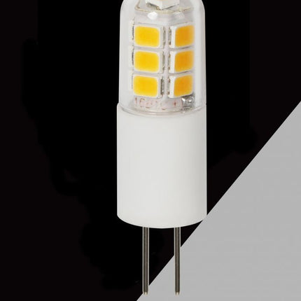 Lampadina LED G4 2W 3000K – Durata 15.000 ore e certificazione CE, lampadina in PS per sicurezza e durata enzoled