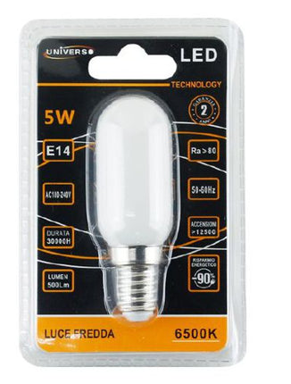 Lampadina LED E14 3.5W 3000K per frigorifero – Risparmio energetico 80%, 500LM luce soffice enzoled