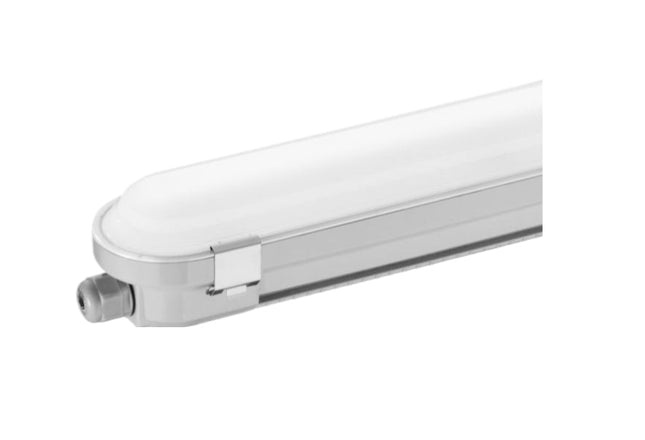 Tubo LED Plafoniera Lineare Universo 120cm Linkabile 36W - SMD Philips, IP66, CCT 4000K/5000K/6500K Selezionabile enzoled